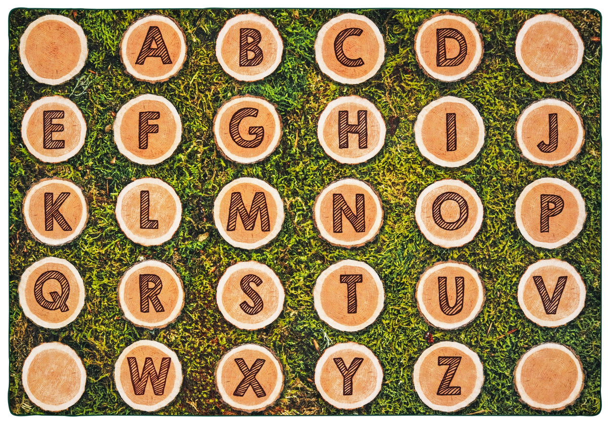 Alphabet Tree Rounds Seating Classroom Rug