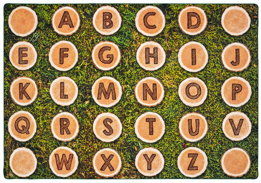 Alphabet Tree Rounds Seating Classroom Rug