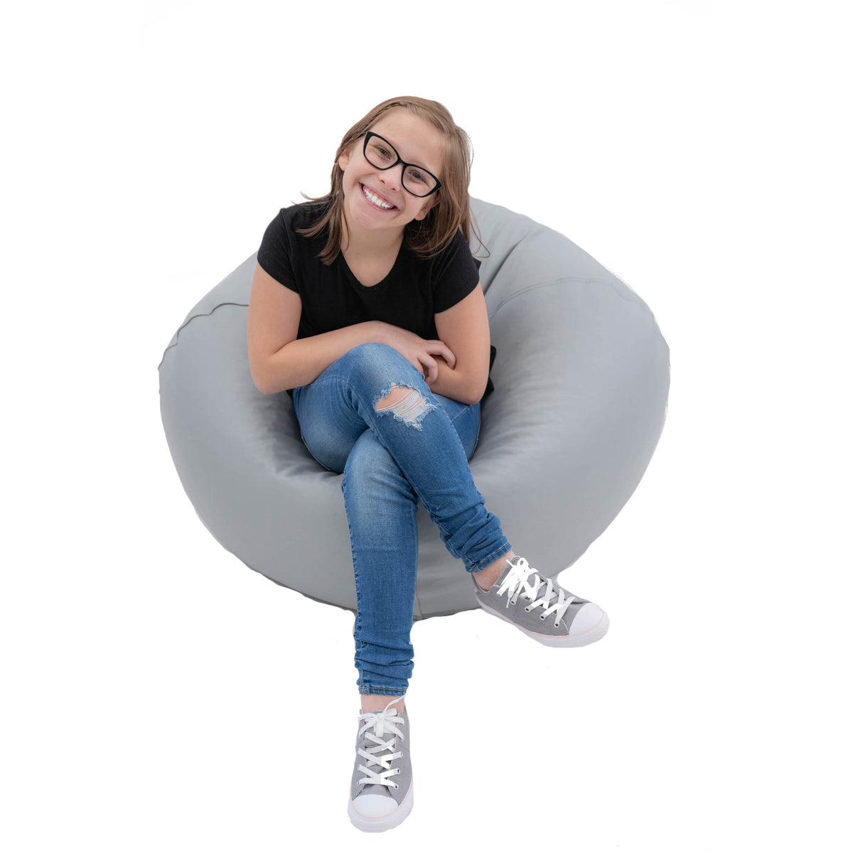 Round Bean Bag Chair for Classrooms, view 16