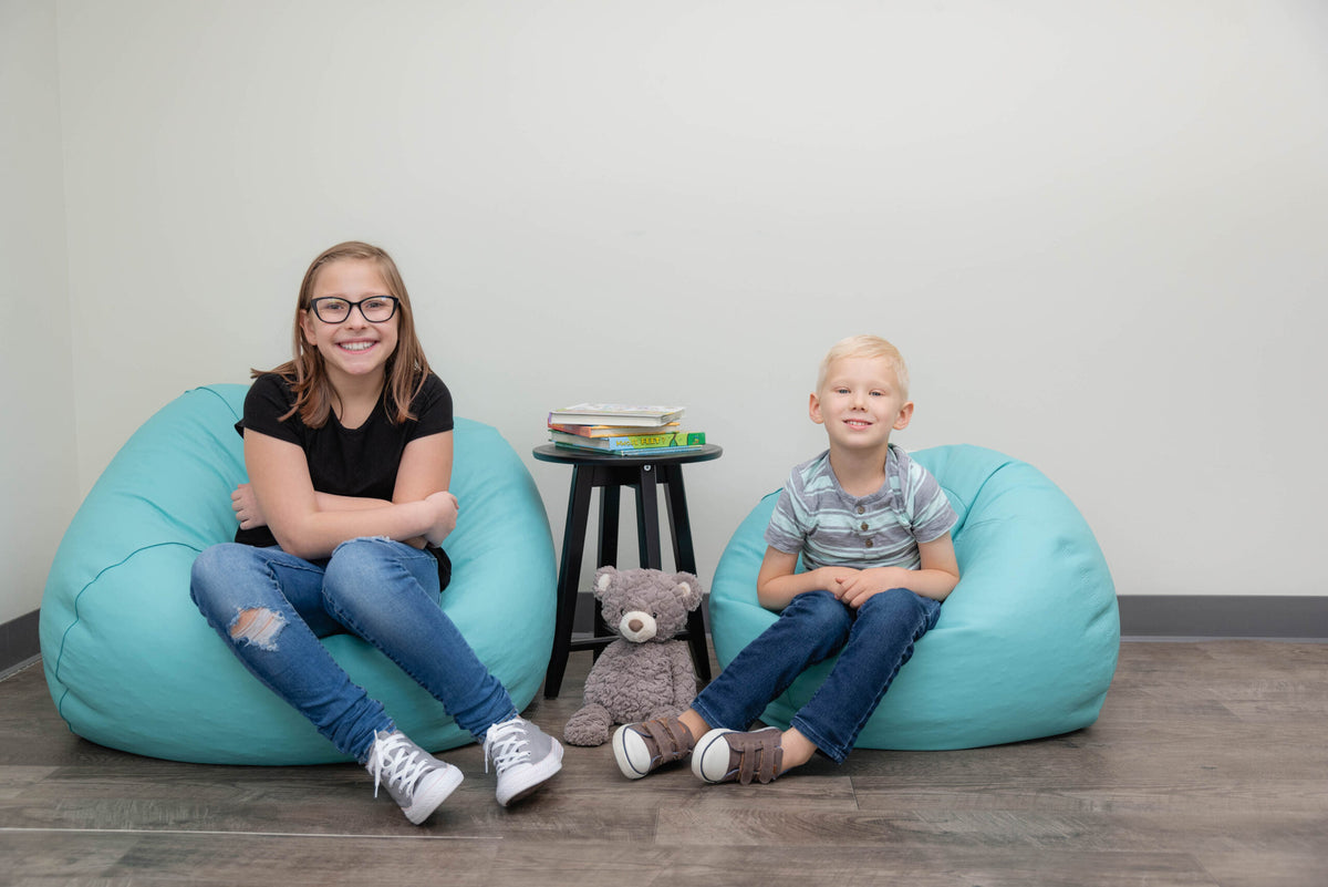 Round Bean Bag Chair for Classrooms, view 6