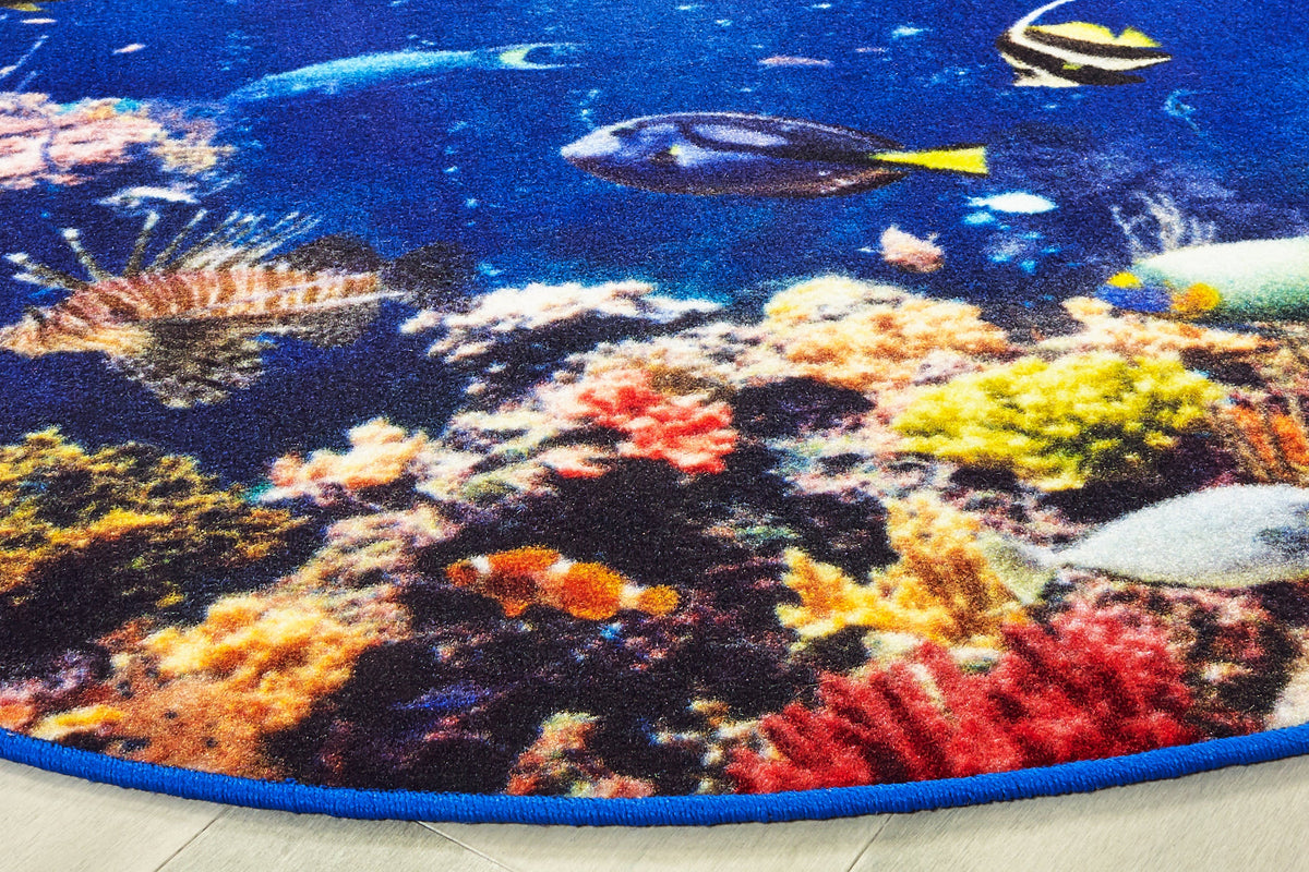 Explore the Ocean Classroom Rug, view 4