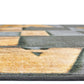 Rustic Wood Literacy Seating Gray Classroom Rug, view 4