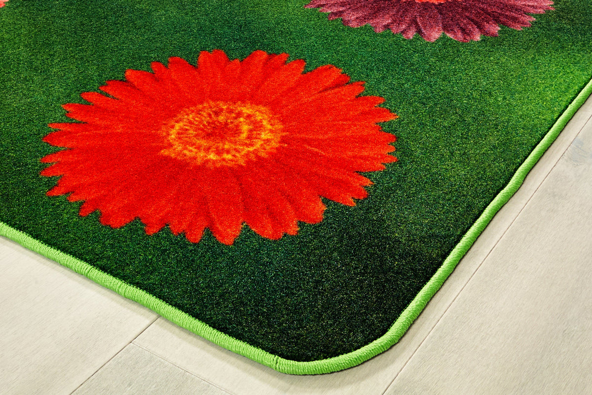Flower Power Seating Classroom Rug, view 2