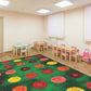 Flower Power Seating Classroom Rug, view 3