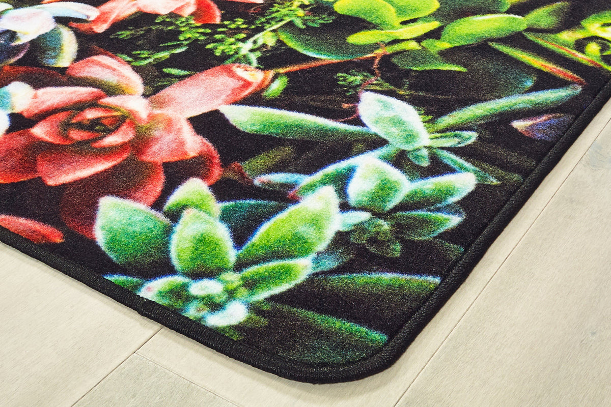 Succulent Garden Classroom Rug, view 3