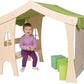 Play House Hideaway with Fabric Roof by NOVUM