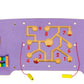Hippo 3-Activity Sensory Wall Panel by Moje Bambino