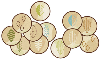 Peaceful Spaces Tan Leaf Seating Kit
