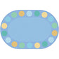 Tranquil Spot Oval 18-Seat Classroom Rug, view 2