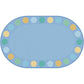 Tranquil Spot Oval 18-Seat Classroom Rug, view 3