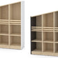 FLO Tall Display Cabinet, Right Facing by NOVUM