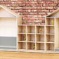 Cottage Storage Unit with Shelves and Cubbies by NOVUM