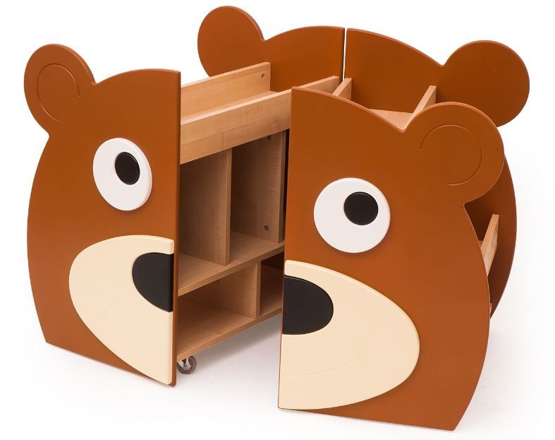 Teddy Bear Bookcase Display by NOVUM