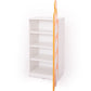 Cityscape White Storage Cabinet by NOVUM