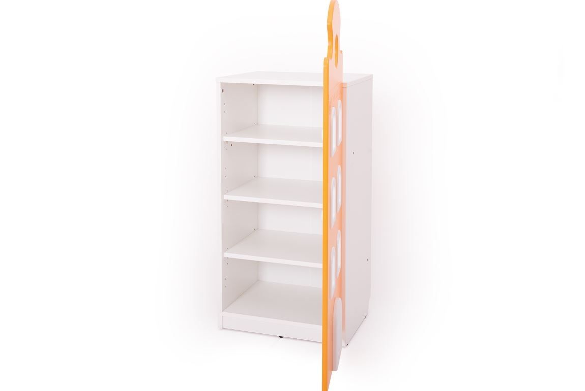 Cityscape White Storage Cabinet by NOVUM