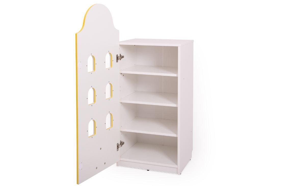 Cityscape White Storage Cabinet by NOVUM
