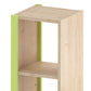 Bookcase with Cushioned Bench Seat by NOVUM