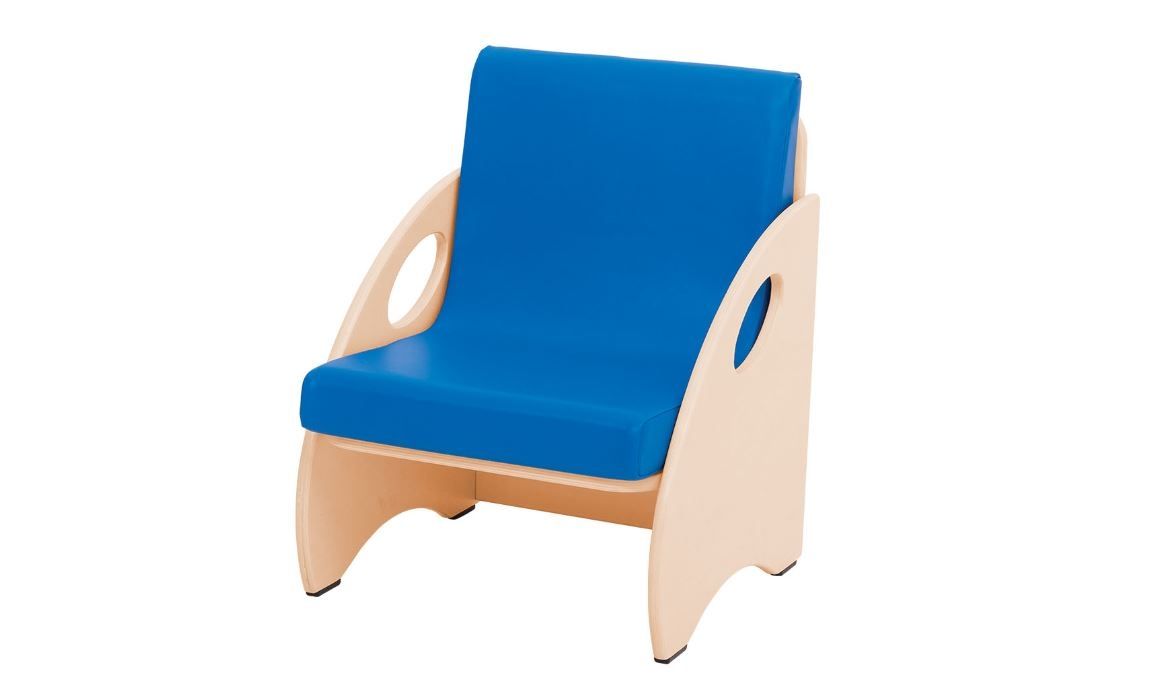 Low Wooden Armchair for Kids by NOVUM