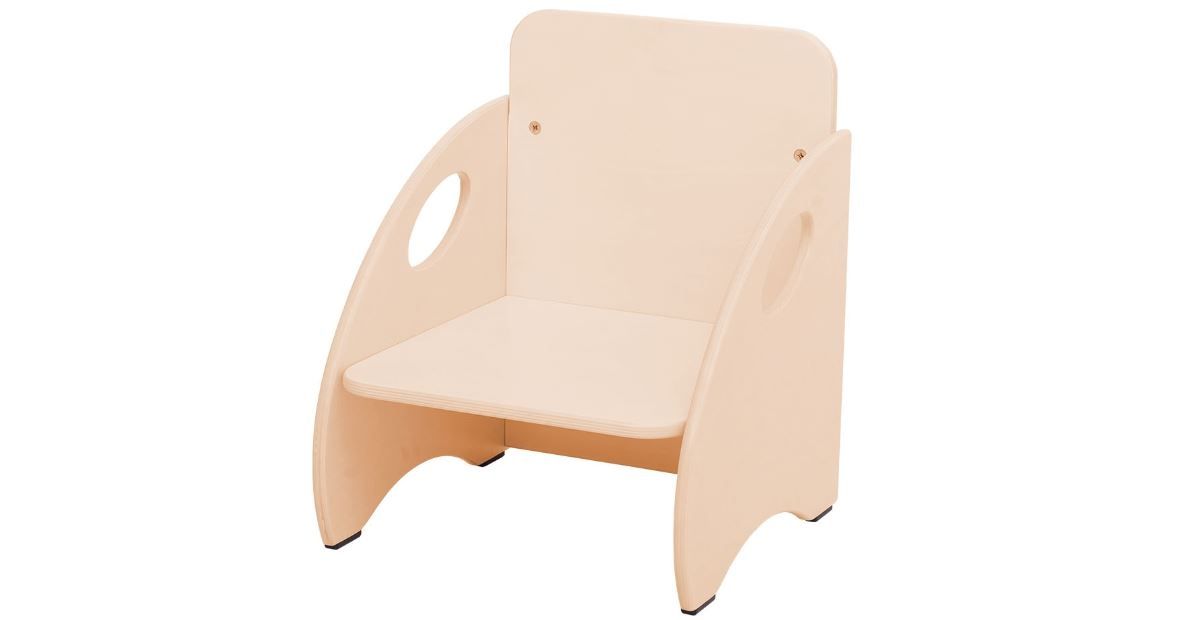 Low Wooden Armchair for Kids by NOVUM