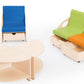 Low Wooden Armchair for Kids by NOVUM