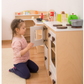 Corner Play Kitchen with Shelves by NOVUM