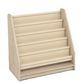 Low Bookcase with Fabric Partitions by NOVUM
