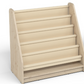 Low Bookcase with Fabric Partitions by NOVUM