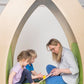 Reading Oasis House with Shelves and Seats by NOVUM