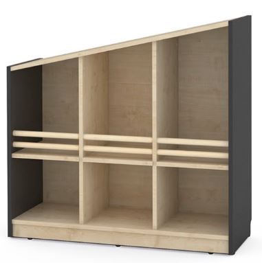 FLO Low Display Cabinet, Right Facing by NOVUM
