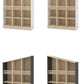 FLO Tall Display Cabinet, Left Facing by NOVUM