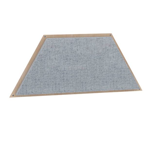 Wood-Framed Fabric Acoustic Wall Panel by Moje Bambino