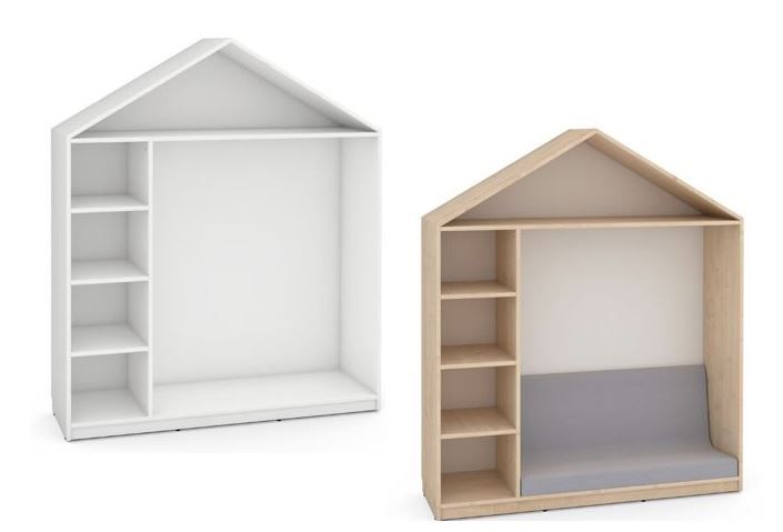 Cottage Bookcase Reading Nook by NOVUM