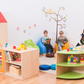House Divider Cubby Shelf, Green by NOVUM