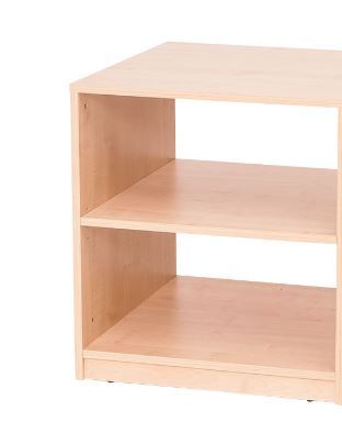 House Divider 4-Shelf Unit, Yellow by NOVUM