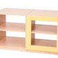 House Divider 4-Shelf Unit, Yellow by NOVUM