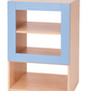 House Divider 3-Shelf Unit, Blue by NOVUM