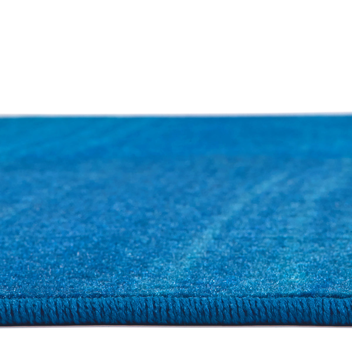 Water Stripes Blue Classroom Rug, view 4