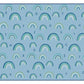 KIDSoft Rainbows Literacy Blue Classroom Rug, view 3