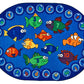 Fishing for Literacy Classroom Rug