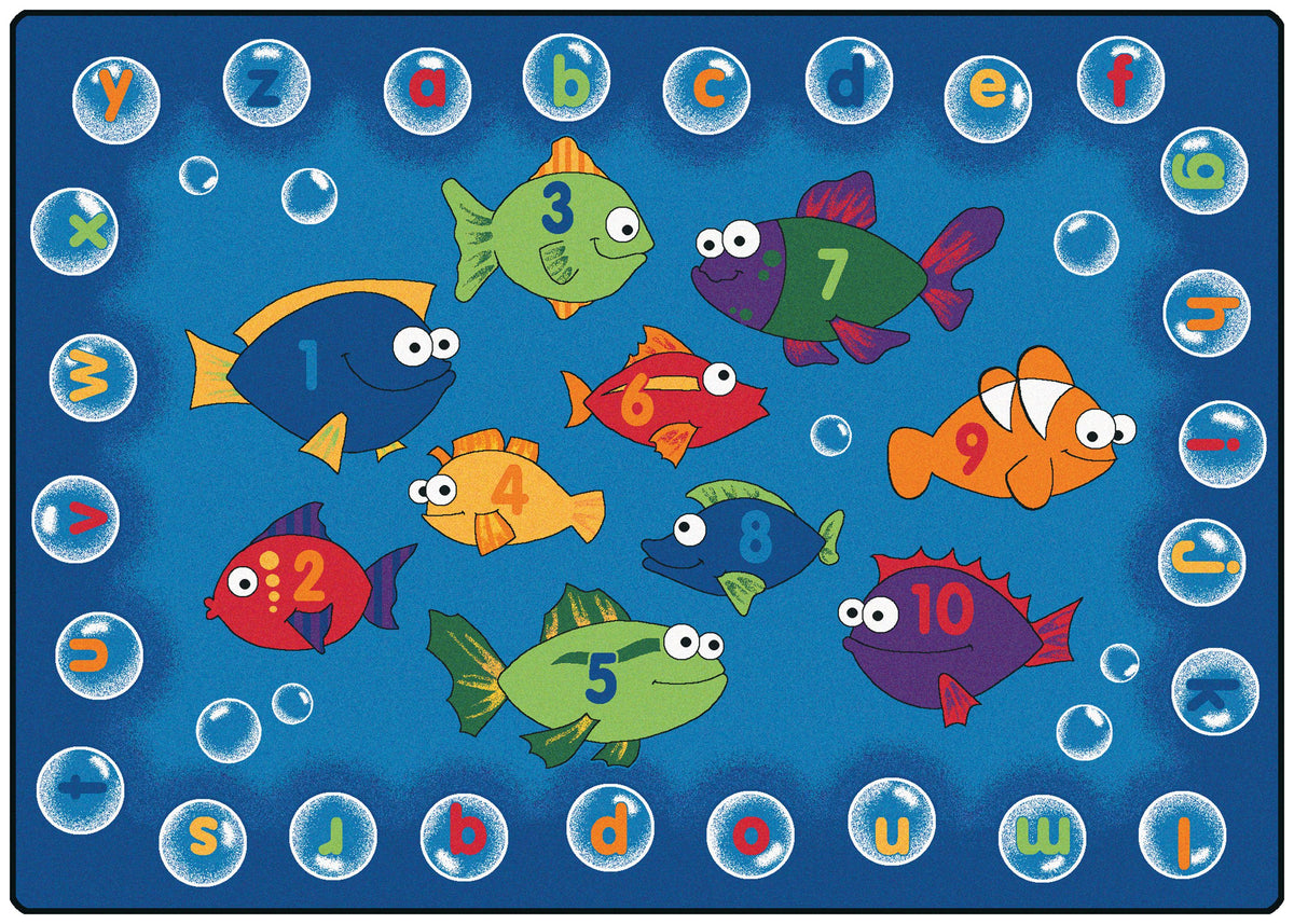 Fishing for Literacy Classroom Rug, view 5