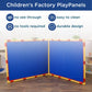Large Right Angle Freestanding Classroom Divider Panel, view 4