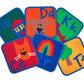 Learning Blocks Primary Alphabet Seating Squares, view 2