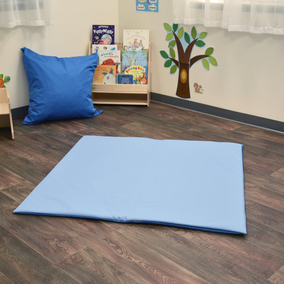 Reversible Two-Tone Activity Mat, 52" x 52", view 9