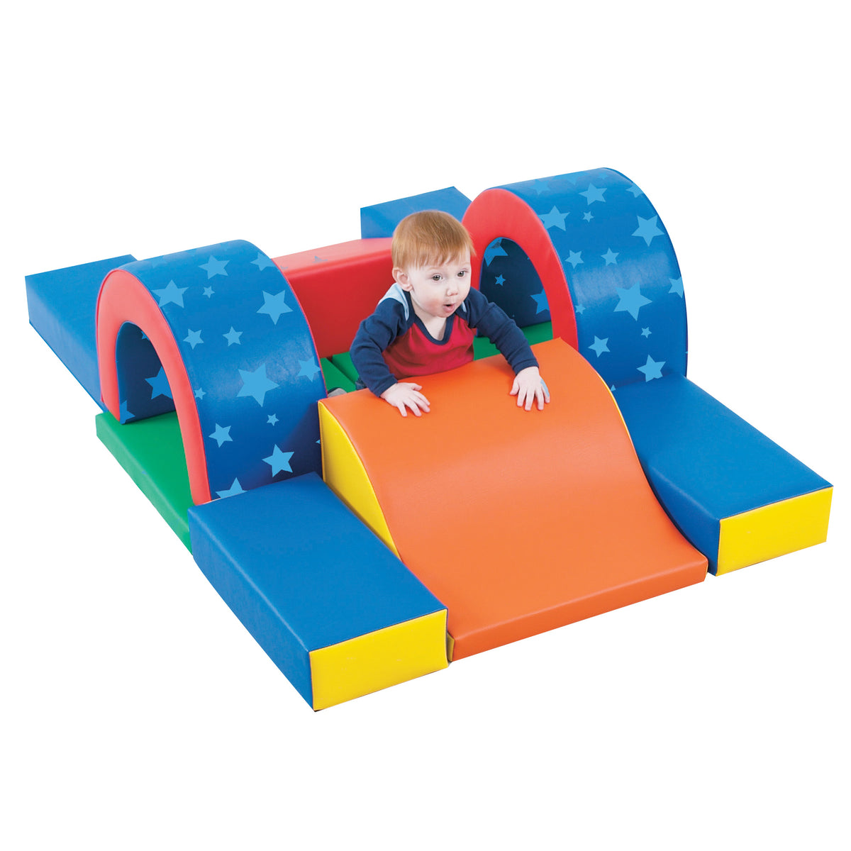 10-Piece Infant Soft Play Crawl Climber Set