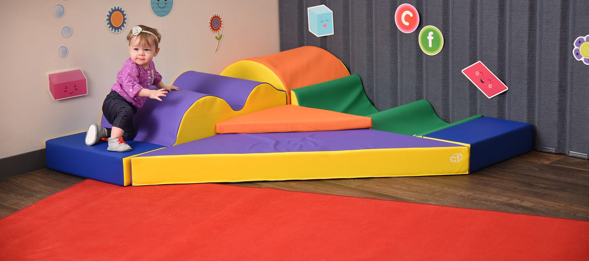 Soft Foam Corner Climber Shapes, 7 Pieces, view 6