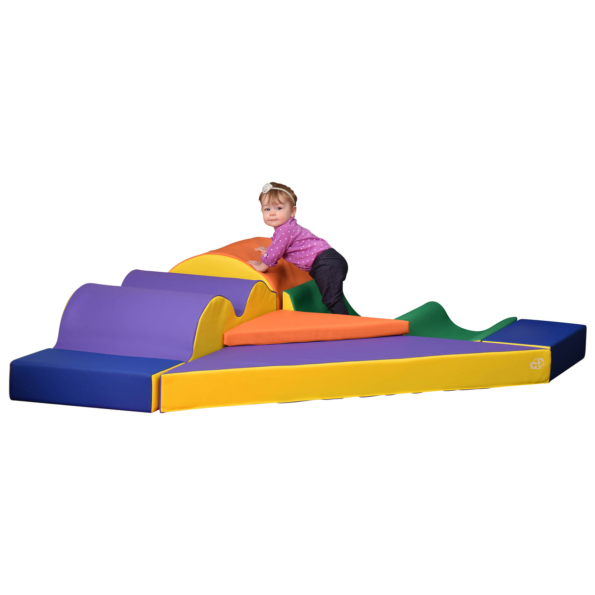 Soft Foam Corner Climber Shapes, 7 Pieces