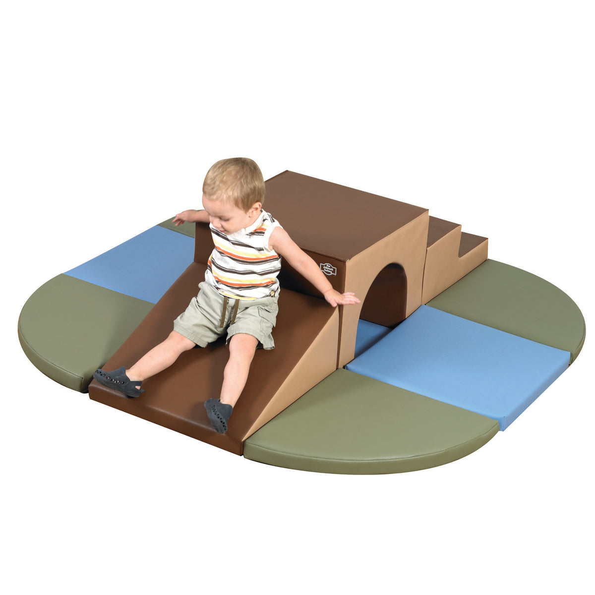 9-Piece Soft Foam Overpass Climber – Woodland