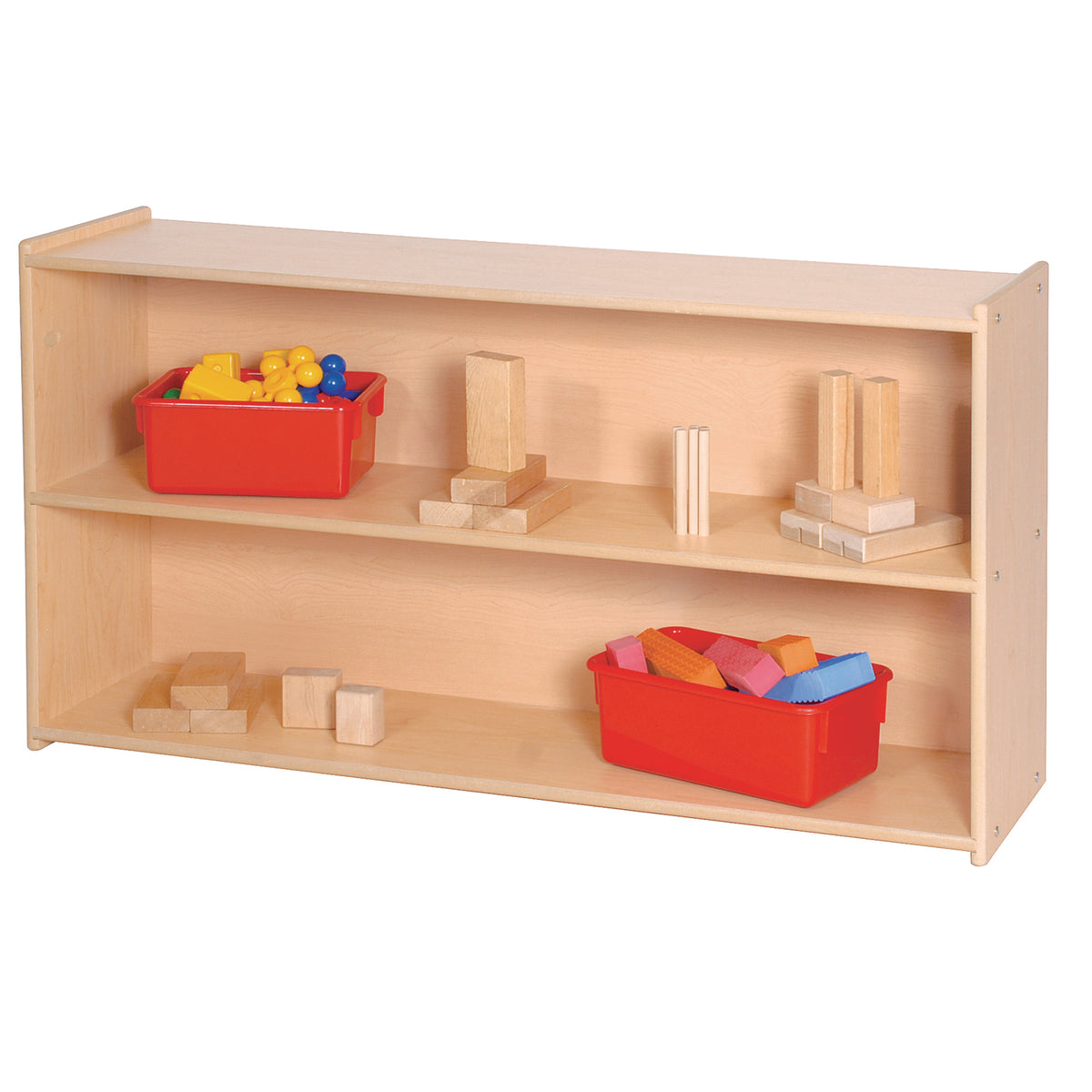 48" L 2-Shelf Classroom Storage Unit
