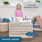 Toddler Combination Play Kitchen, Assembled, view 7