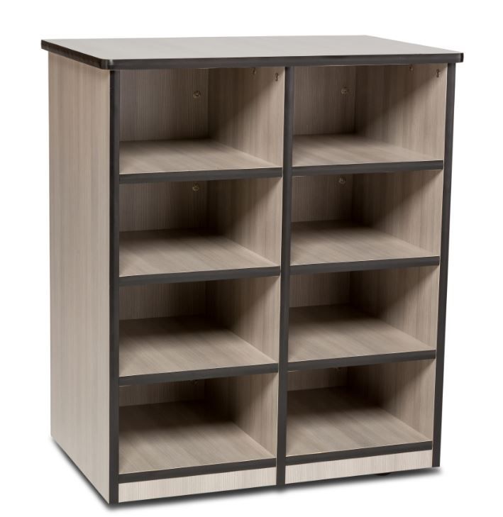Double Mobile Classroom Organizer, 8 Bins by Playscapes